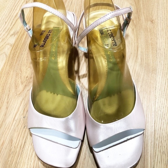 Liz Claiborne Women’s Zelma Rosa Luster Kidskin Sandals - Picture 4 of 9